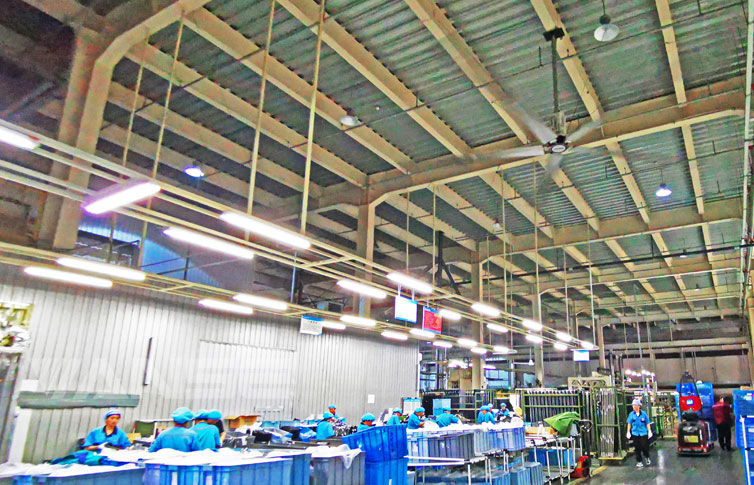 合肥冰箱生產廠工業大吊扇降溫節能