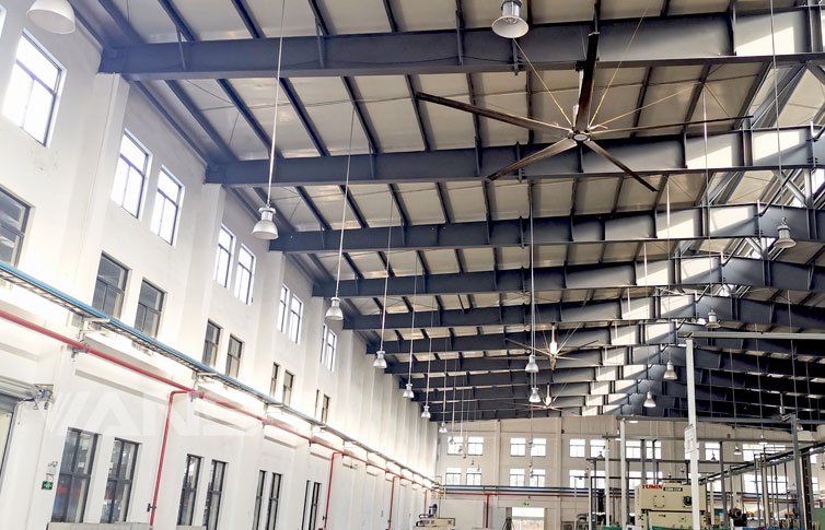 中國航天加工車間工業大風扇