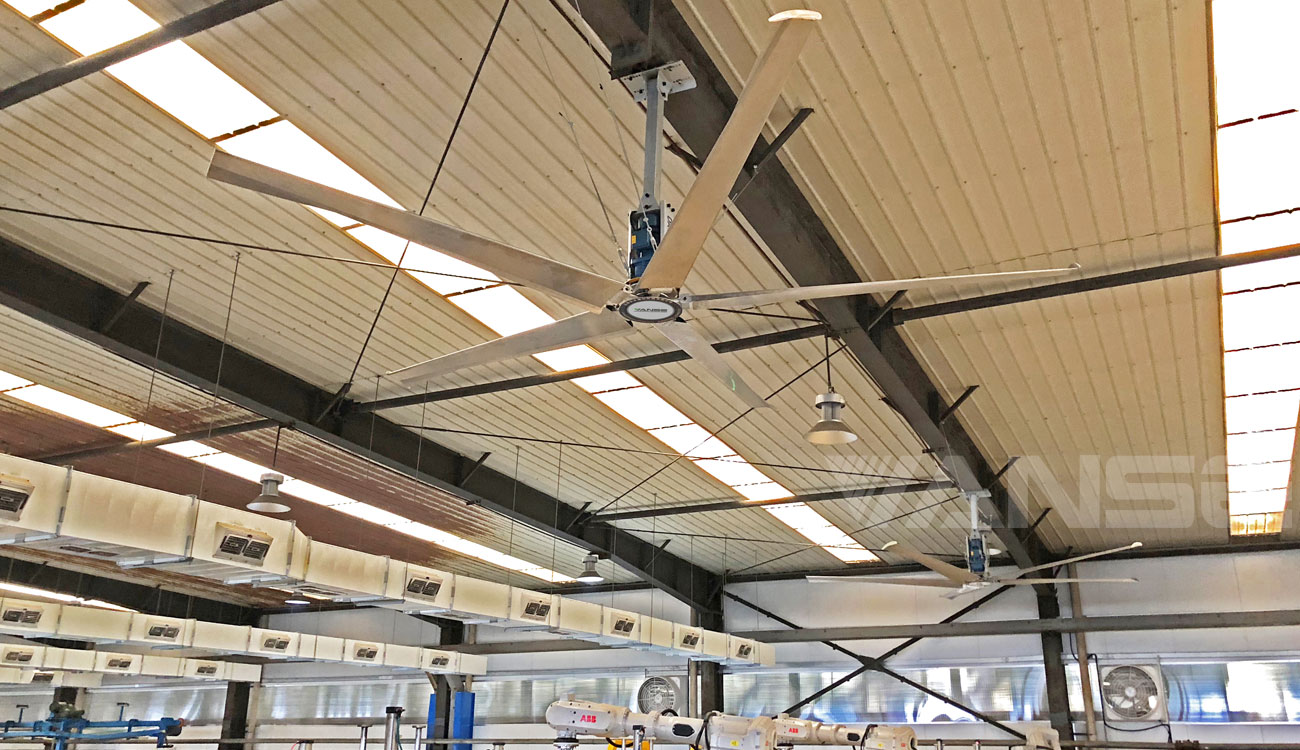 蘇州光纖電纜工廠工業大吊扇